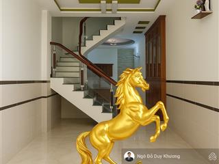 Nhà 4 tầng, 4x14m, nhỉnh 6 tỷ, phan huy ích, tân bình, hẻm oto 6m, 57m2