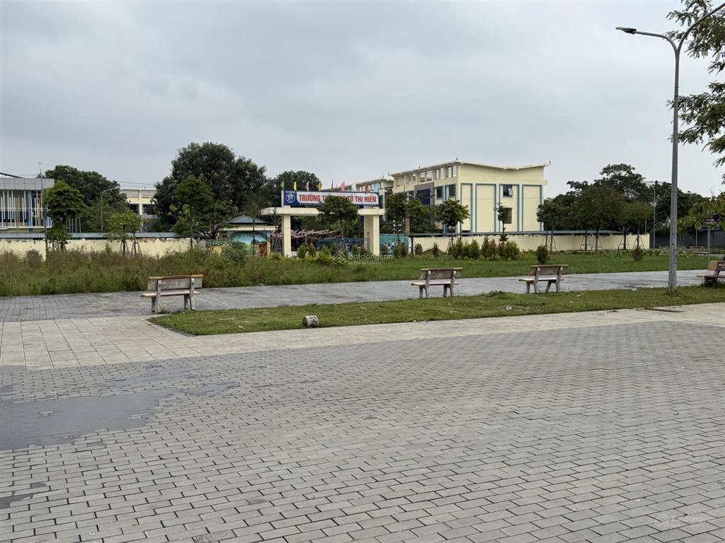 Bán đất nguyên khê 120m mặt tiền 6,7m hai thoáng trước sau view công viên, đường ô tô tránh