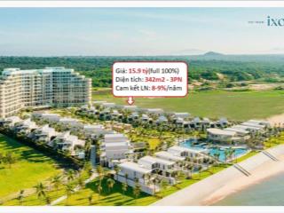 Hot chỉ 15.9 tỷ cho căn villa 3 pn  ixora, cam kết ln 89%/năm, giá thật 100%