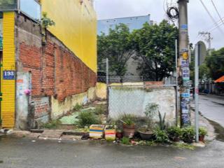 Đất lô góc 2 mặt tiền đường hiệp thành 6, 5.4x14m, giá 5.3 tỷ