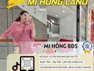 Nhà ngon shr chuẩn chỉnh giá rẻ, huỳnh tấn phát q7, 2 tầng, chỉ 2,68 tỷ bớt lộc