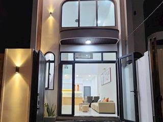 Hot nhà phố full nt đang hoàn thiện, huỳnh tấn phát q7, 72m2, 2 tầng, tl