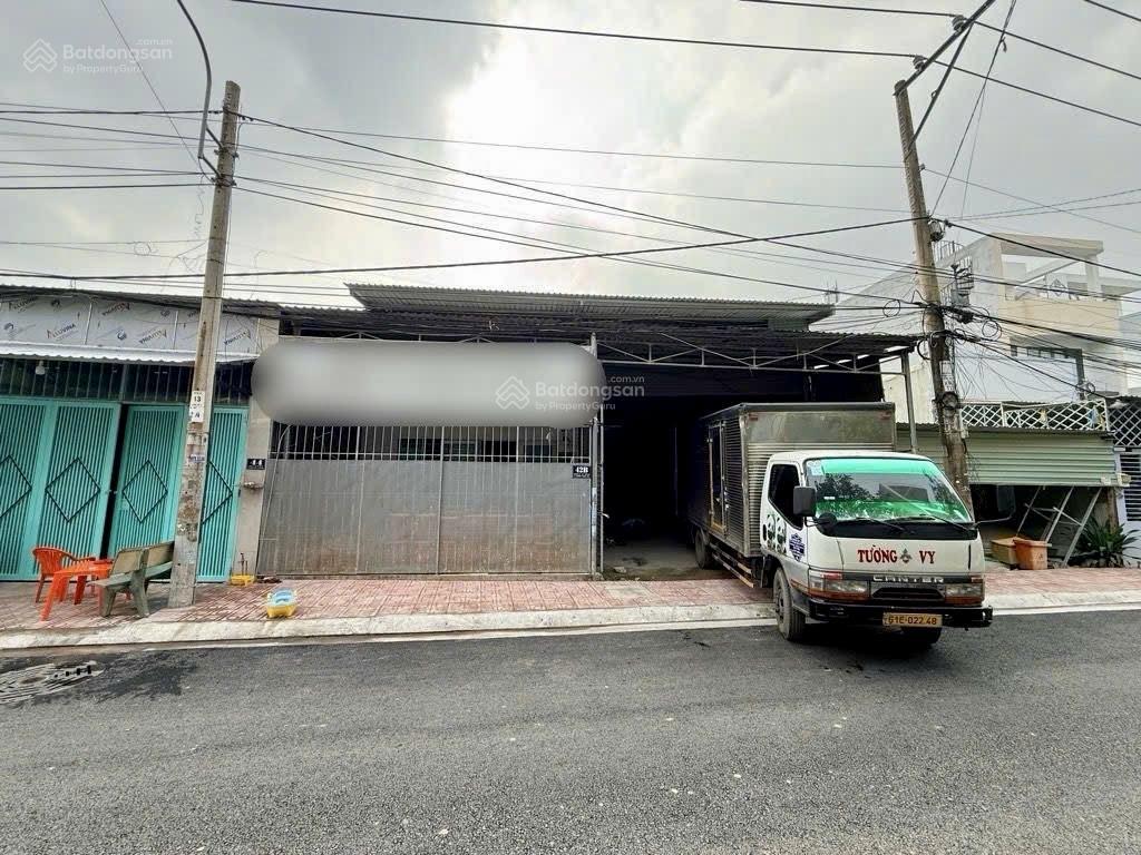 Mặt tiền đường số cho thuê kho xưởng dòng tiền ổn định 18tr/tháng 246m2 ngang 11m chỉ 7.4tỷ