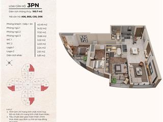 Cần bán gấp căn hộ 3n toà b chung cư gần bv bạch mai 103m2 không chênh full ck gđ đầu. ký cđt