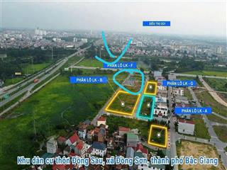 Đồng sơn ,đồng sau khu dân cư mới bắc giang
