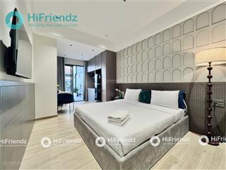 Căn hộ 1 phòng ngủ ngay sân thượng thoáng mát  nội thất luxury cao cấp  trung tâm bình thạnh