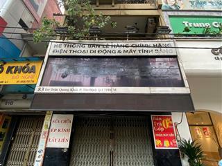 Bán nhà mặt tiền trần quang khải .