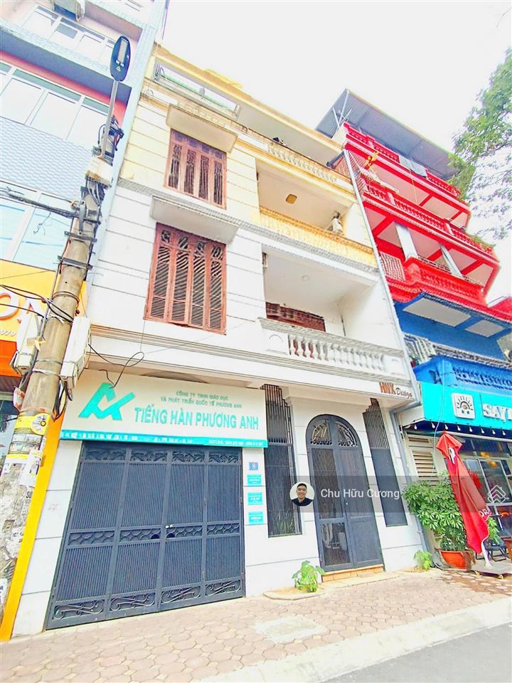 Mặt ngõ kinh doanh, ô tô tránh, vỉa hè, mặt tiền 8m phố huỳnh thúc kháng 59m² x 4t 21,8 tỷ