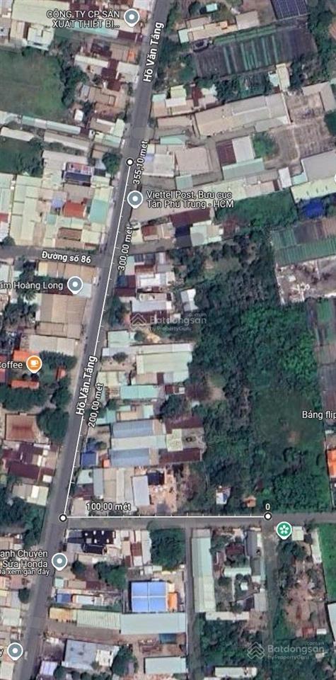 Bán đất 755,6m2 tại đường 65, kdc tân phú trung, củ chi, hồ chí minh, giá ưu đãi 10 tỷ (tl)