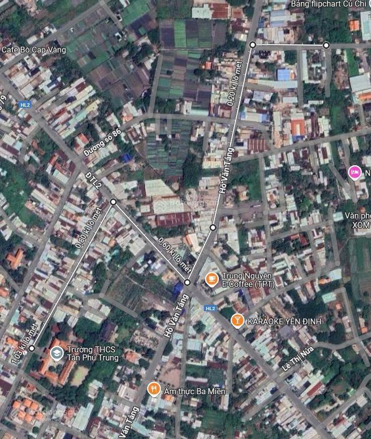 Bán đất 755,6m2 tại đường 65, kdc tân phú trung, củ chi, hồ chí minh, giá ưu đãi 10 tỷ (tl)