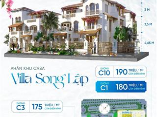 Căn độc quyền cần bán gấp đường 15m đối diện chung cư 29 tỷ song lập dự án blanca city