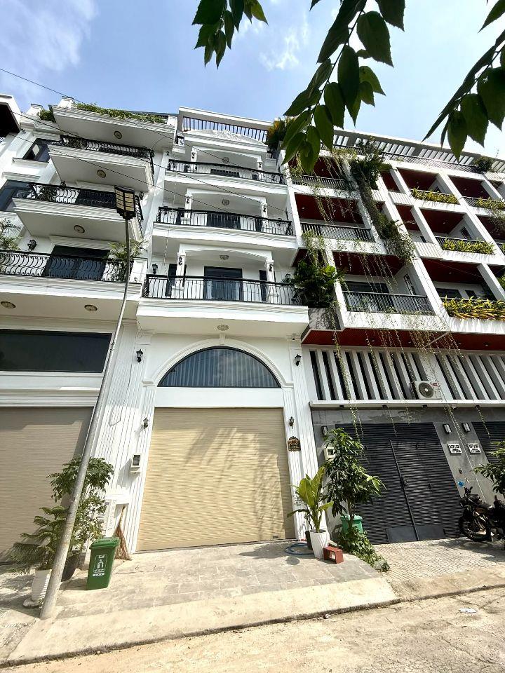 NHÀ 6 TẦNG THANG MÁY - 4PN FULL NỘI THẤT - HẺM 8M THÔNG - GIÁ 7.66 TỶ