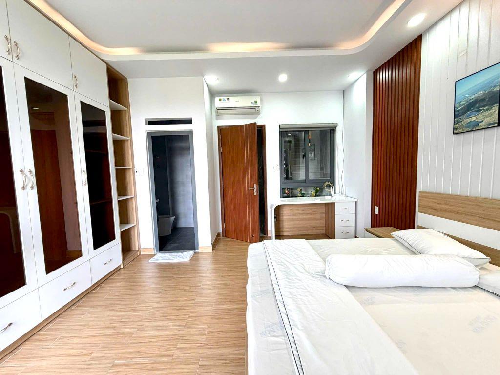 NHÀ 6 TẦNG THANG MÁY - 4PN FULL NỘI THẤT - HẺM 8M THÔNG - GIÁ 7.66 TỶ