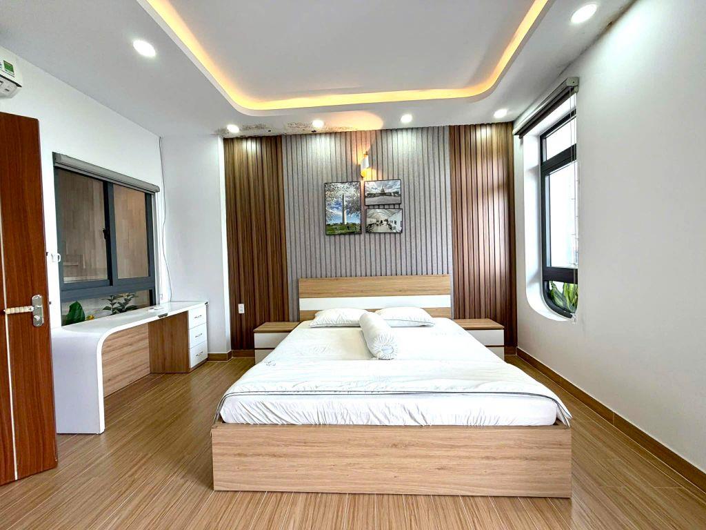 NHÀ 6 TẦNG THANG MÁY - 4PN FULL NỘI THẤT - HẺM 8M THÔNG - GIÁ 7.66 TỶ