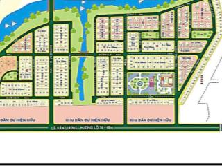 Đất nền kdc sadeco phước kiển, nhà bè. góc 7x20m, đường 16m, giá 18.5 tỷ.