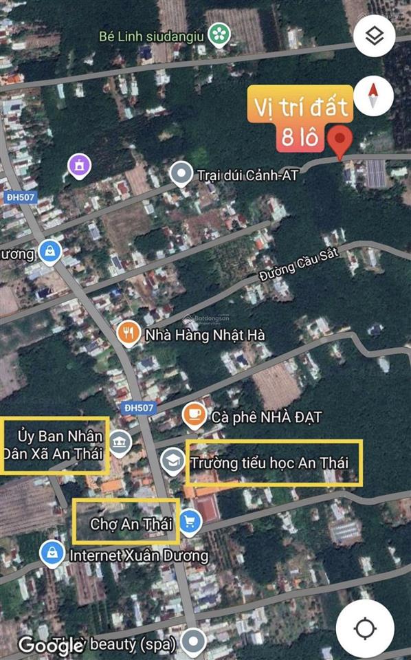 Chính chủ bán nhanh lô đất 10x40 ngay trường thpt nguyễn huệ tân hiệp đi vào 100m giá 620tr