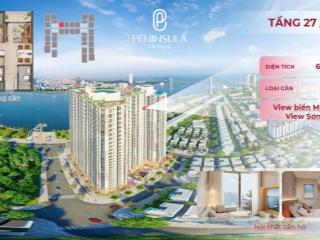 Chung cư sơn trà giá cực hot chỉ từ 1,38 tỷ (vốn ban đầu) căn 2pn  quà tặng trị giá 520 tr