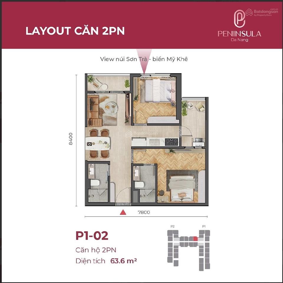 Peninsula đà nẵng giỏ hàng cuối cùng tầng 30 vị trí đắt giá nhất dự án