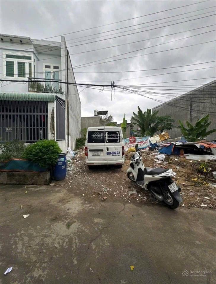 Cần bán lô đất ở phường tân bình dĩ an 100m2 giá 2tỷ850, sổ hồng riêng, sang tên ra sổ ngay