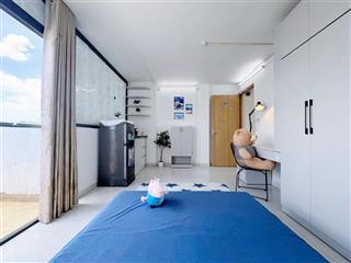 Phòng trọ có ban công full nội thất nơ trang long gần văn lang, hutech, ngoại thương 0986 969 ***