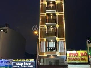 Tòa nhà 2 mặt tiền kinh doanh tân định, hầm 5 lầu chỉ 33 tỷ 110m2 4 x 27, chủ 100 năm sẵn thang máy