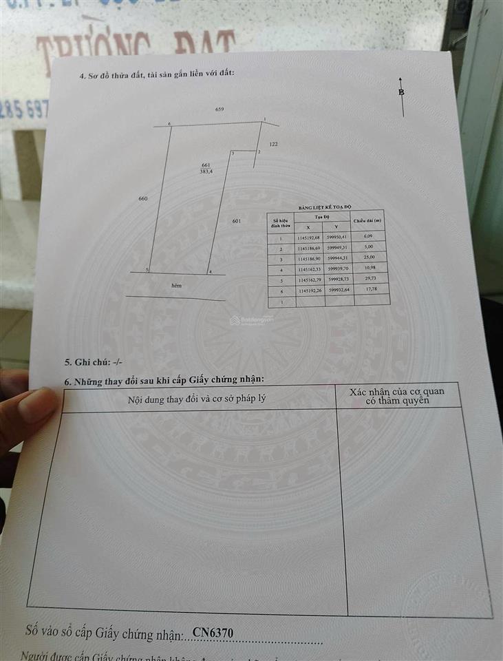 Đất bán tại võ văn kiệt (đường cũ là 206), gò công, tiền giang, 3,064 tỷ, 383,4 m2, có thương lượng