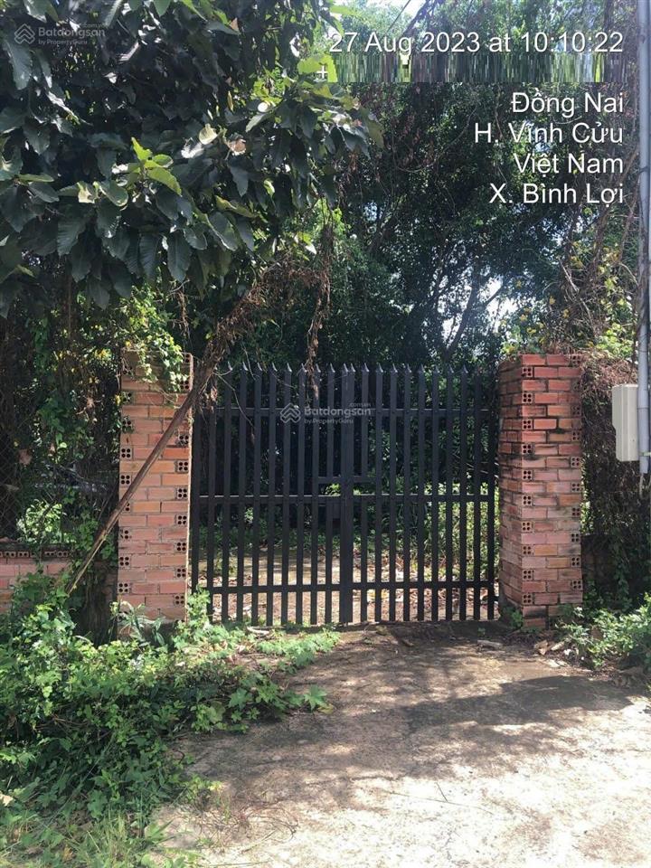 Bán đất diện tích khủng 2292m2 (thổ 100m2). tận 2 mặt đường trước sau tại vĩnh cửu, đồng nai