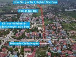 Chỉ hơn 1 tỷ mua được đất thị trấn sóc sơn tiềm năng tăng giá nhanh