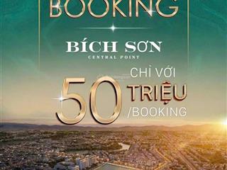 Bán đn bích sơn central point, 40 triệu/m2, 90m2, đẹp, nhiều tiện ích ạ