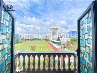 Ban công to chà bá lửa ngay sát phan văn trị cho sinh viên văn lang, iuh full nội thất view chill