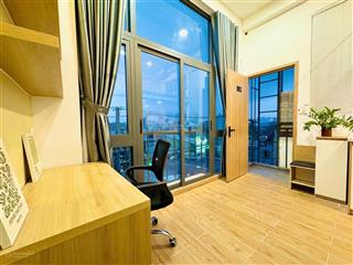 Khai trương ngay nguyễn kiệm, nguyễn thái sơn duplex ban công cửa sổ cho sv vlu, iuh
