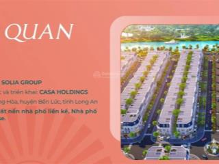 Bán đất nền dự án the solia  huyện bến lức, long an