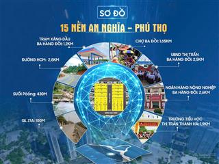 Siêu phẩm đầu tư đất nền phú thọ 60m² chỉ 480 triệu  cách quốc lộ chỉ 50m
