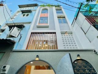 Nhà đẹp giá rẻ! 42m2 nguyễn thiện thuật, p1, q3, xây 1 trệt 1 lửng 2 lầu. gía 2 tỷ450 sổ riêng