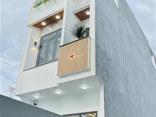 Bán nhà mới 3 tầng 4x22m 4 phòng ngủ tại phước tân, đồng nai. sổ riêng full thổ cư , full nội thất