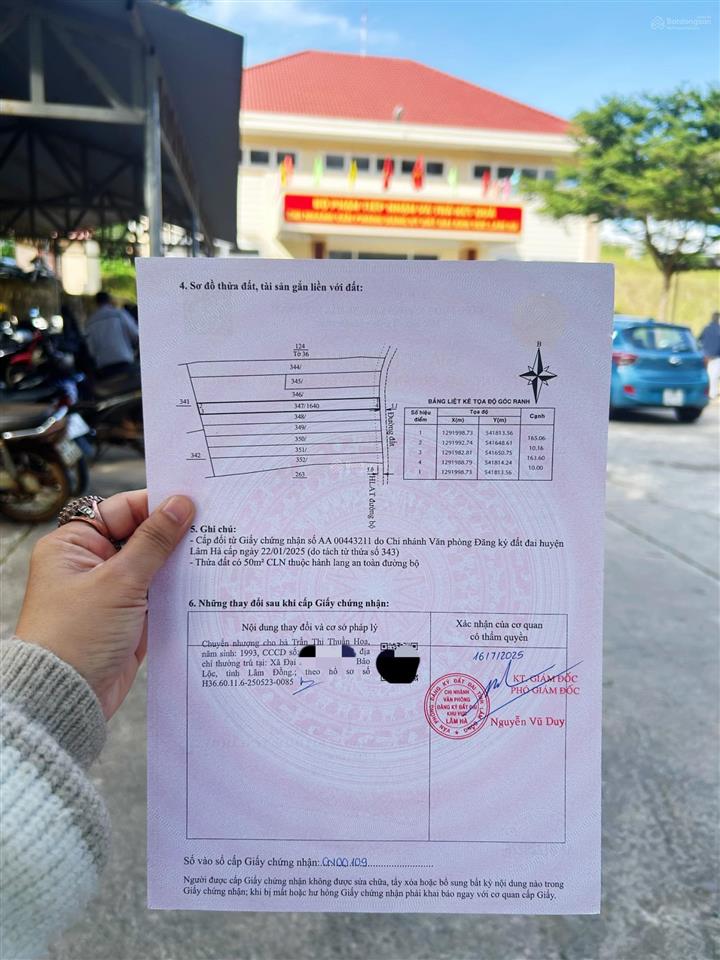 Bán đất phong thủy tốt, nông sản sẵn chính chủ thôn chiến thắng, liên hà, lâm hà
