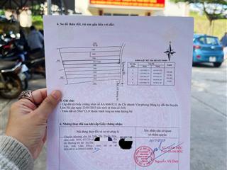 Bán lô phong thủy tốt tại thôn chiến thắng, lâm hà