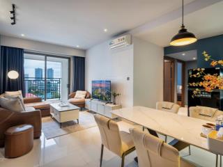 Thuê saigon royal 2pn 88m2 ban công view sông, bitexco sát bến vân đồn quận 4 sát q1 q3 077594600