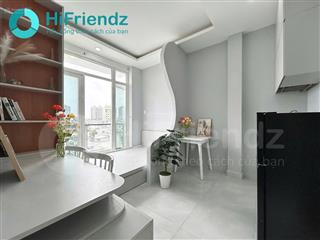 Khai trương ch ban công 1 phòng ngủ full nội thất, tách bếp, tại nguyễn văn cừ quận 1, giá 6,5tr/th