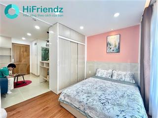 Studio luxury 1pn cửa sổ lớn ngay tại trung tâm quận 1  tách bếp  full nội thất  dọn phòng free