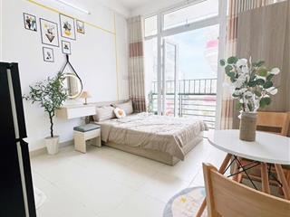 Cho thuê chdv 30m2 full nội thất ban công gần cầu thị nghè và đh hutech, uef  zalo0775 563 ***