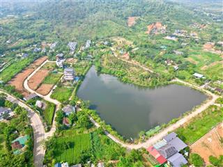 Đất nghỉ dưỡng view hồ ba vì  full thổ cư  chỉ từ 12 triệu/m