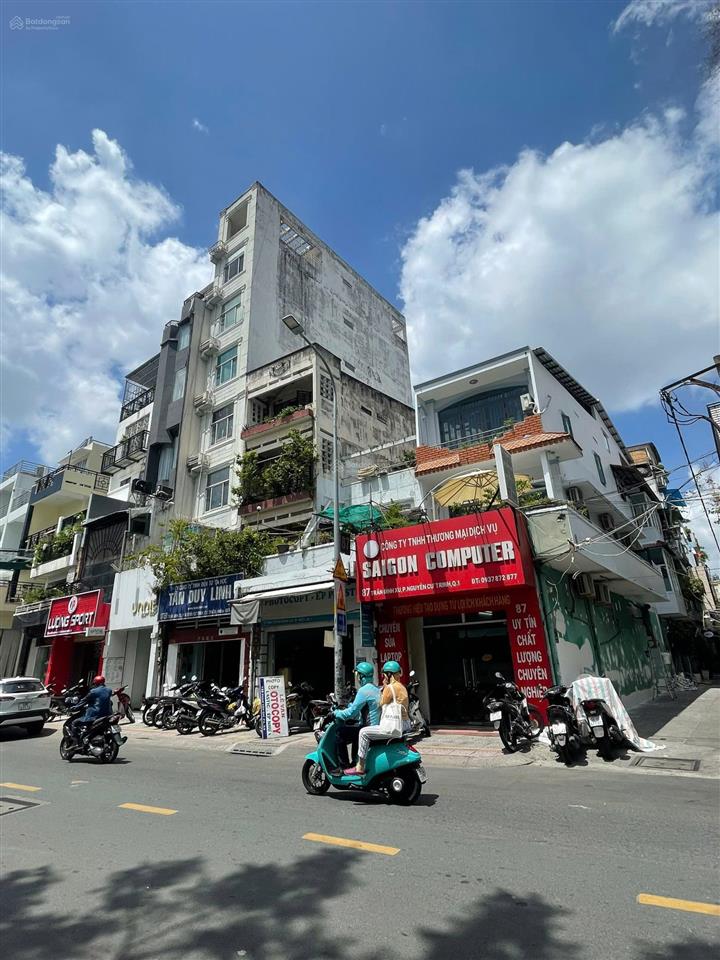 Góc 2 mặt tiền trần đình xu, 4.1x18m, nhà 3 lầu hđ thuê 60tr/th, giá 24.8 tỷ tl