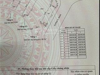 Khu hiếm nhà bán  lô góc 2 mt  109.52m2  kp nhị đồng  dĩ an  bình dương