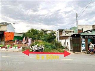 Bán đất thổ cư gần chợ, trường học, mặt tiền đường nhựa thông