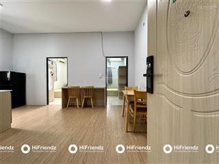 Hình thật giá thật 2 phòng ngủ + 1 phòng khách ban công gần 50m2 full nội thất tại cmt8