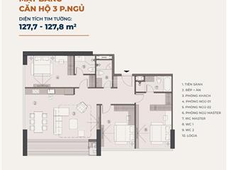 Bán căn hộ chung cư 3pn 115m2 tại alumi  alluvia city, văn giang, hưng yên