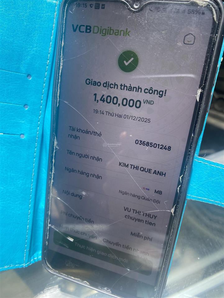 Thanh lý 1 tỷ 500tr nhà cấp 4 đường bông sao ngay trường hoàng minh đạo (59m2) cho thuê 18tr