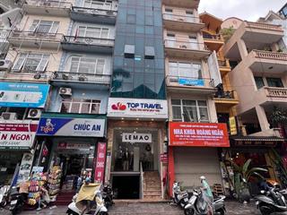 Bán tòa nhà văn phòng mới xây phố nguyễn khang, cầu giấy, thông sàn, 9 tầng thang máy, 75m2, 34.5ty
