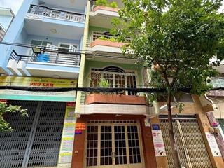 Bán nhà  phố ẩm thực phú lâm  cư xá ra đa  quận 6  btct 4 tầng  80m2  mặt tiền nội khu